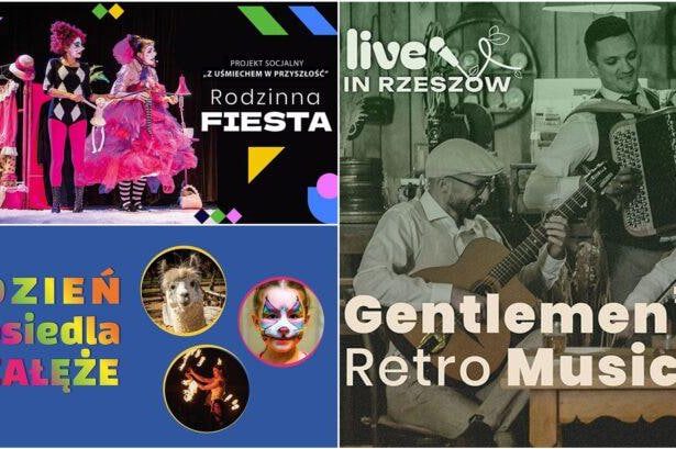 Weekend w Rzeszowie: koncerty, kino i sport