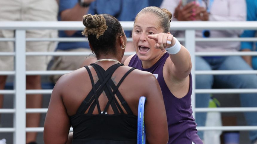 Ostapenko i Townsend: Kontrowersje podczas meczu US Open