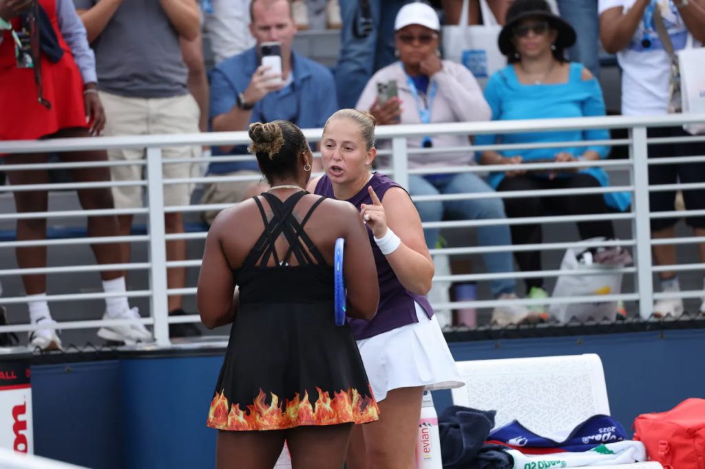 Ostapenko i Townsend: Kontrowersje podczas meczu US Open