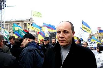 Zabójstwo Andrija Parubija we Lwowie
