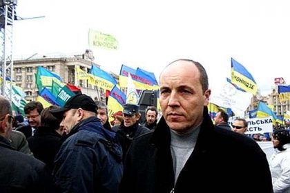 Zabójstwo Andrija Parubija we Lwowie