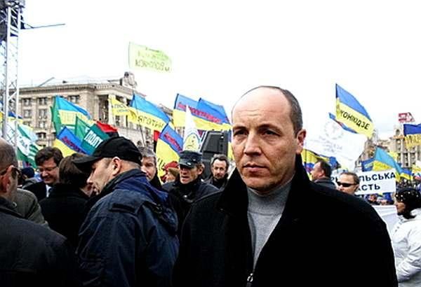 Zabójstwo Andrija Parubija we Lwowie
