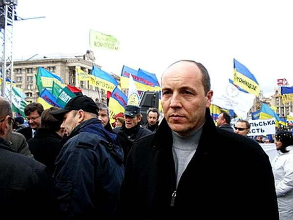 Zabójstwo Andrija Parubija we Lwowie