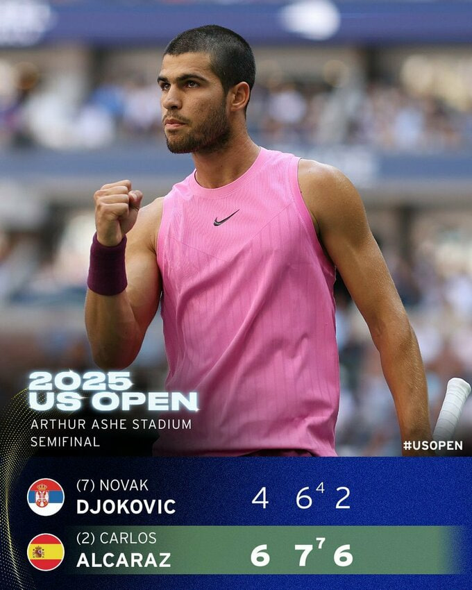 Bitwa wielkich w finale US Open25? Sinner kontra Alcaraz