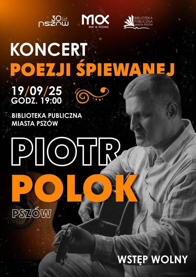 Koncert Piotra Poloka w Pszowie