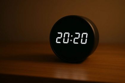 Co oznacza liczba 20:20 na zegarze