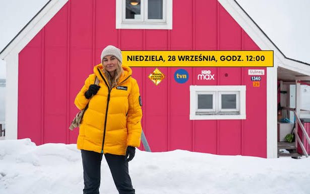 Martyna Wojciechowska na Grenlandii