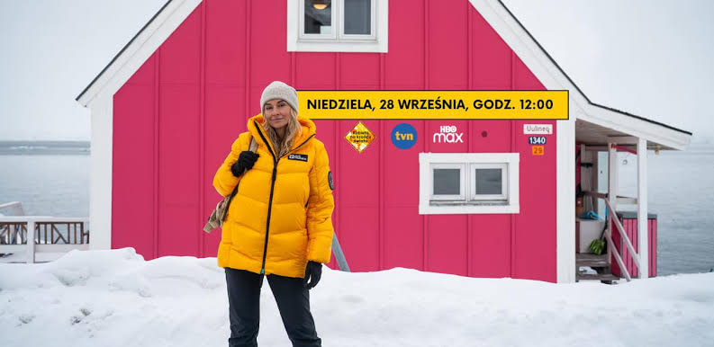 Martyna Wojciechowska na Grenlandii