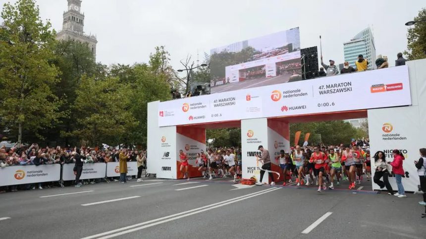 Warszawski maraton 2025: zwycięzcy na mecie