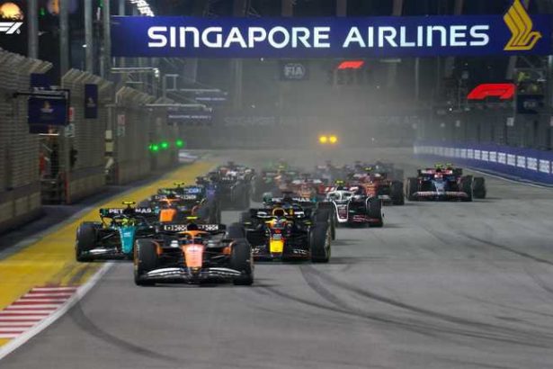 Grand Prix Singapuru: sensacyjne pole Mercedesa