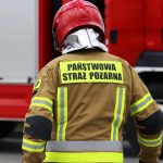 Pożar w hali produkcyjnej w Kalej